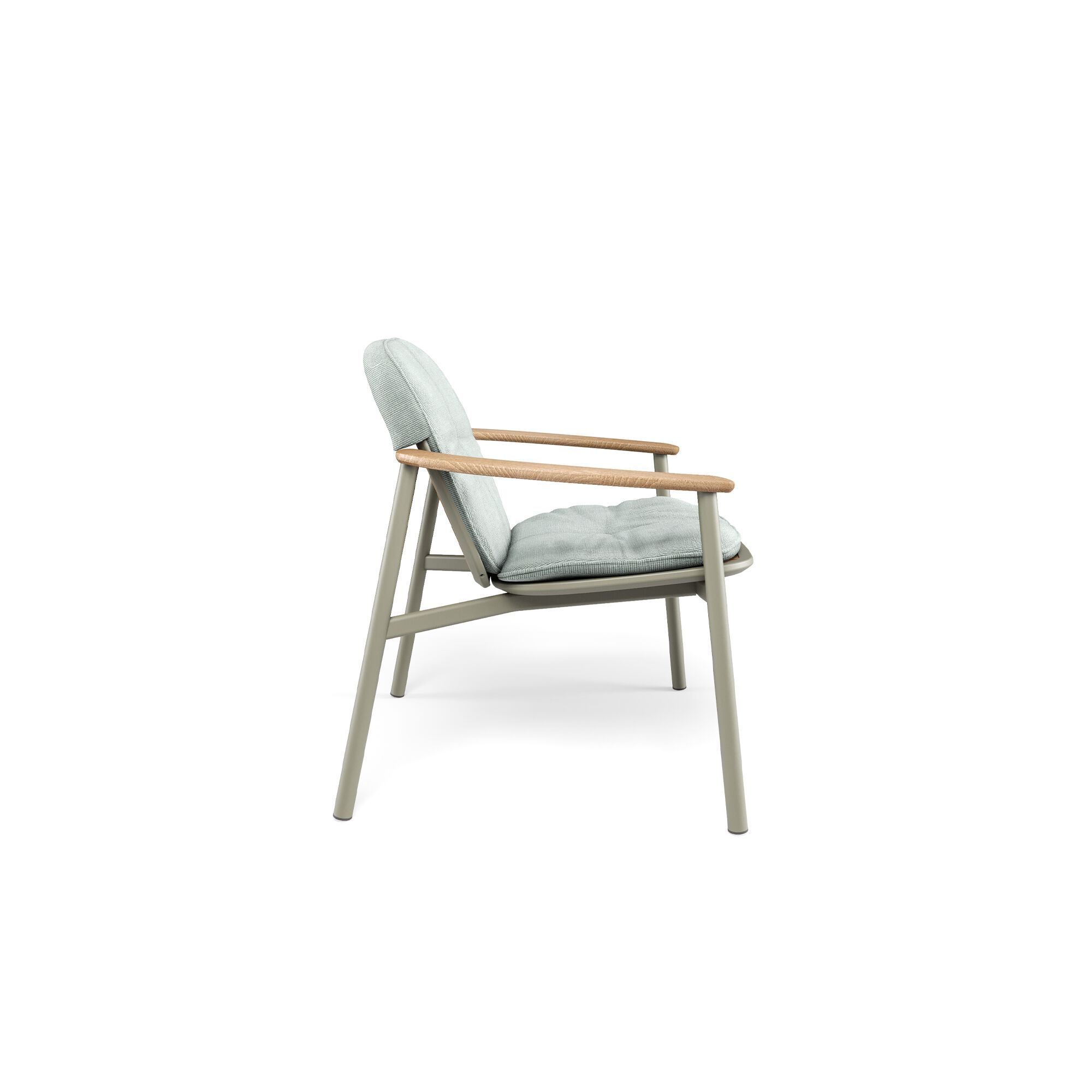 Садовое кресло из тикового дерева с подлокотниками emu Twins ARCH-00011014 - Вид №4