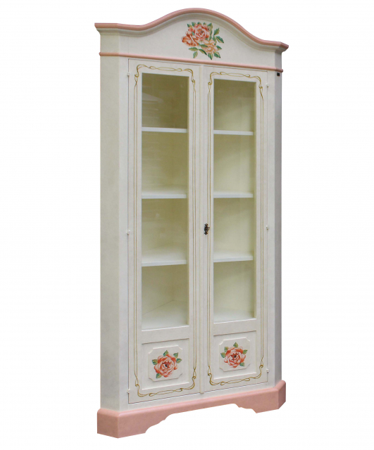 1973 Tifernoit Угловой шкаф с 2 стеклянными дверцами Soggiorno  - Вид №3