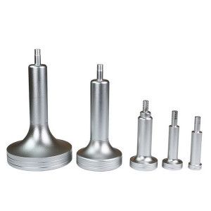 31996 Набор роликовых насадок для вакуумной терапии (алюминий, 5шт) Beauty Star