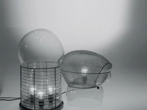 Artemide Галогенная настольная лампа из дутого стекла с диммером