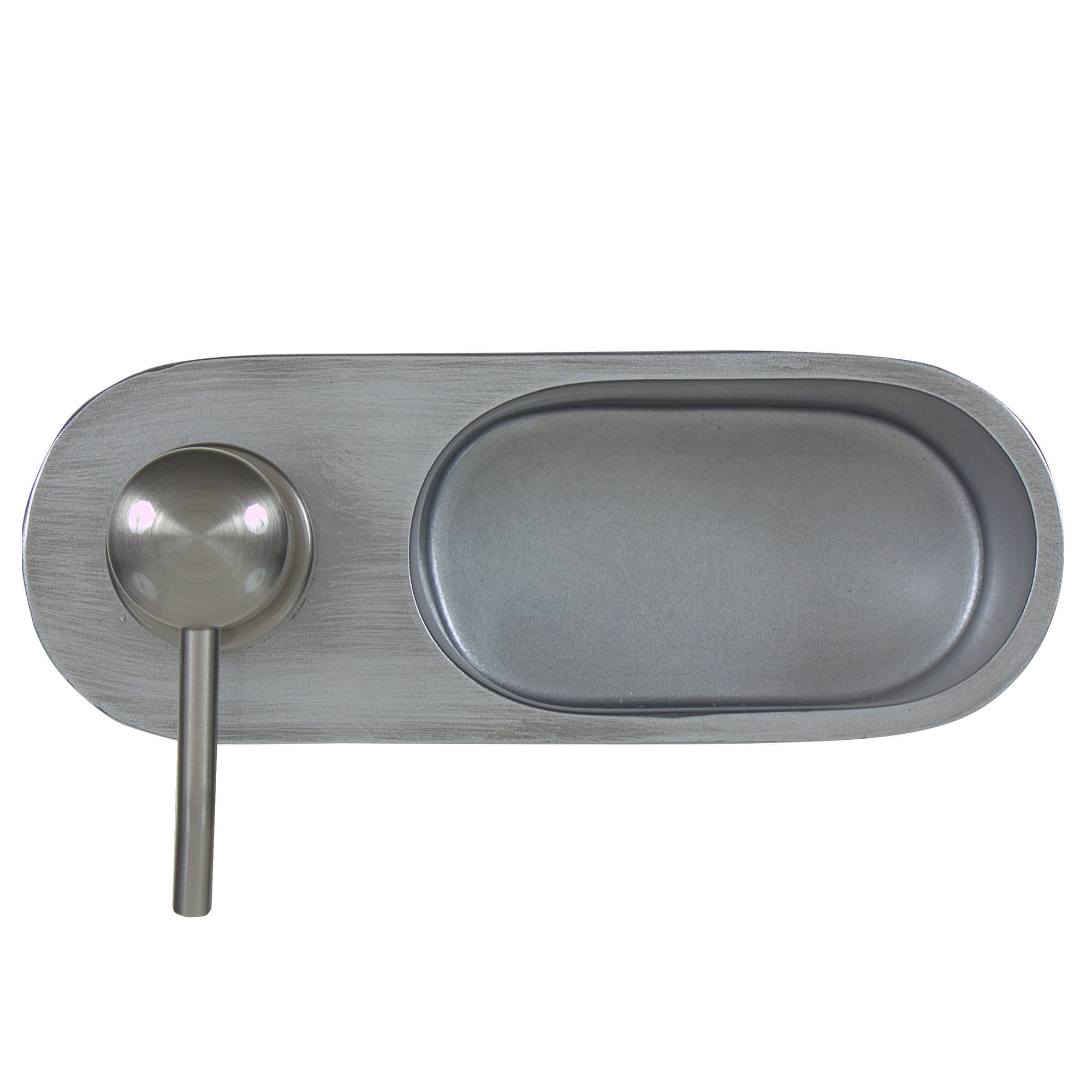 18570984 Дозатор для жидкого мыла с держателем для губки NEO, 5х13,5х6,2 см Santreyd  - Вид №2