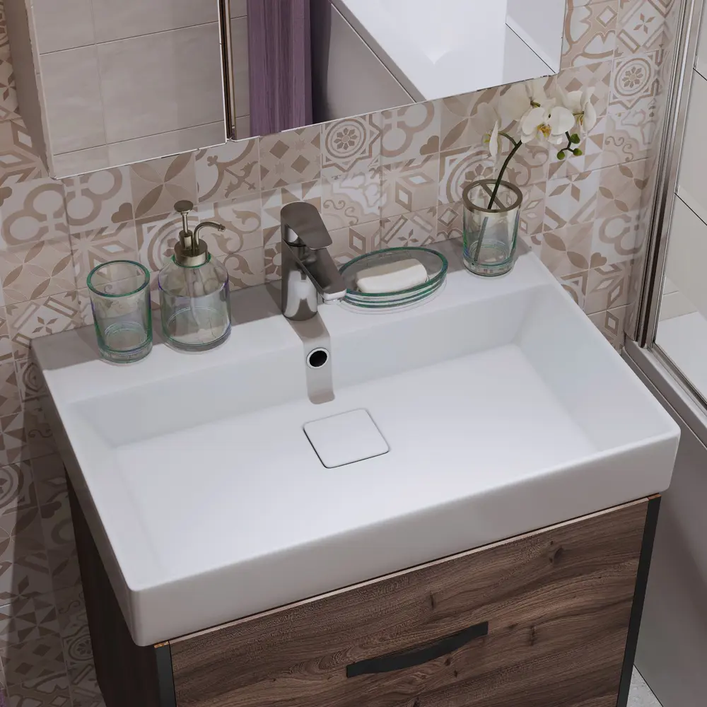 Santreyd Вилис — прямоугольная фаянсовая раковина для стильной ванной 82872389 STLM-0988496 - Вид №2