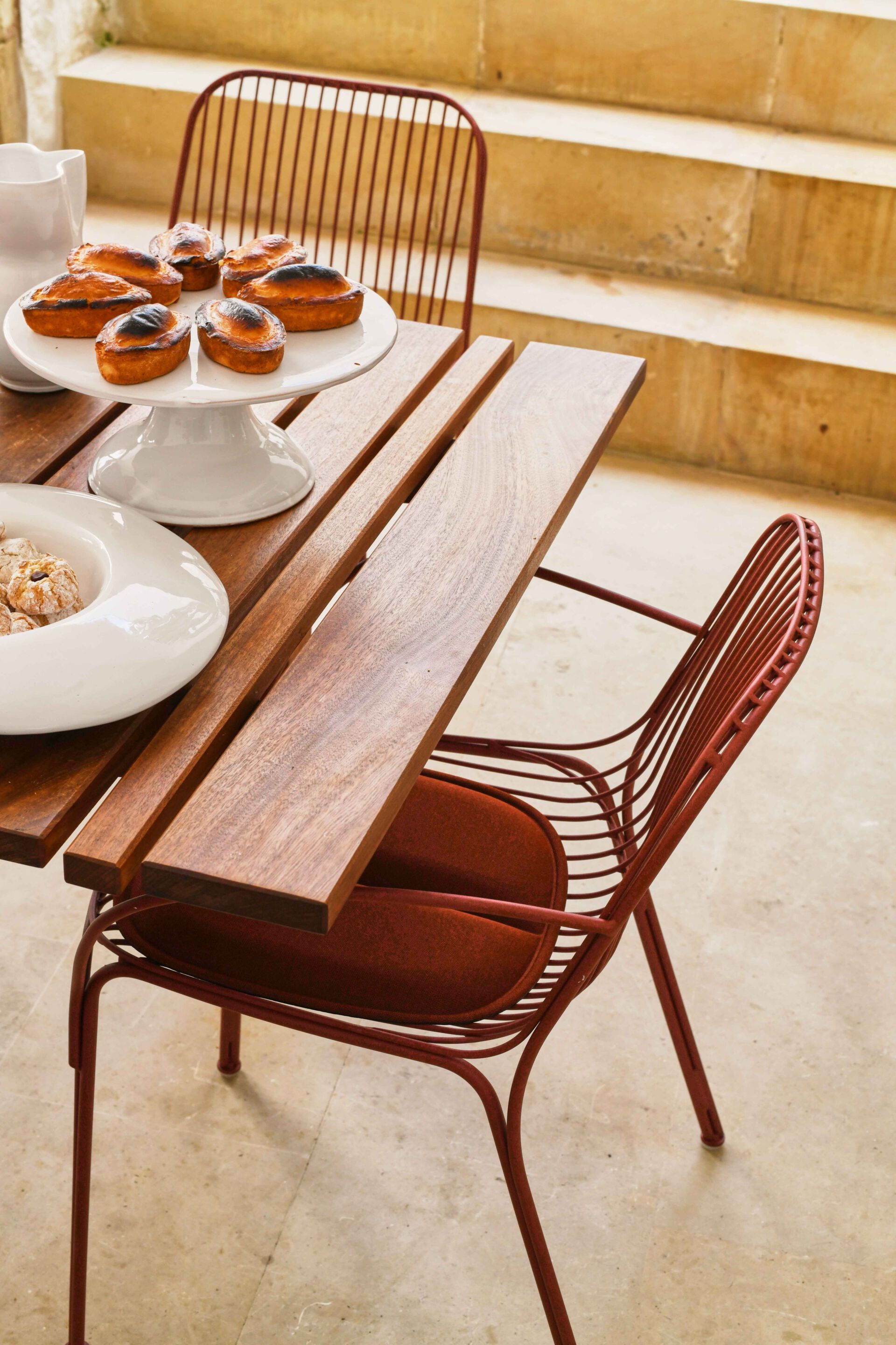 Стул для сада из оцинкованной стали с подлокотниками Kartell Hiray ARCH-00064814 - Вид №14