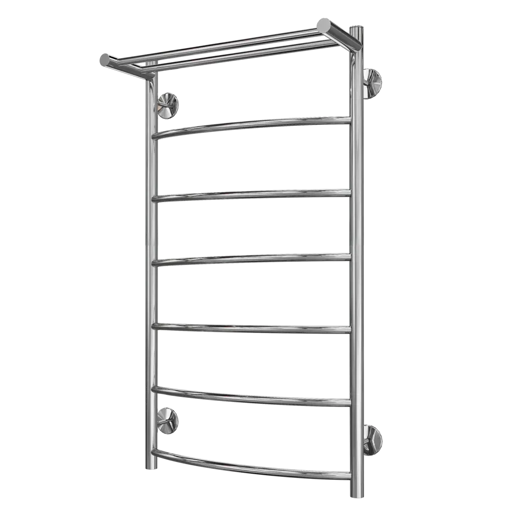 Полотенцесушитель водяной с полкой Вармо Сатурн П7 110x50 см 3/4" нержавеющая сталь STLM-2117972