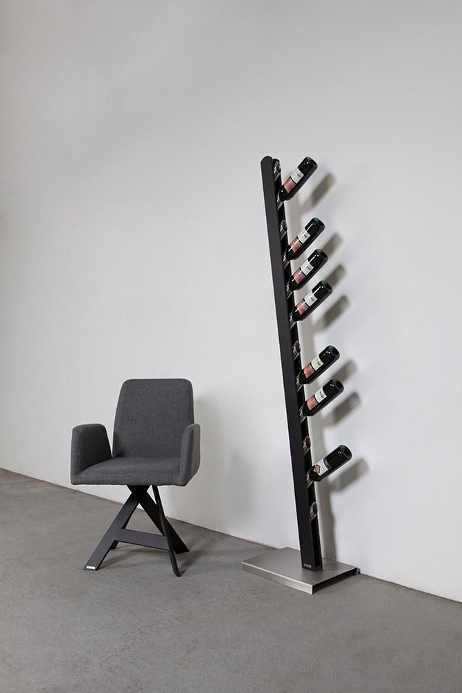 Wissmann raumobjekte Стальной напольный держатель для бутылок  582  - Вид №6