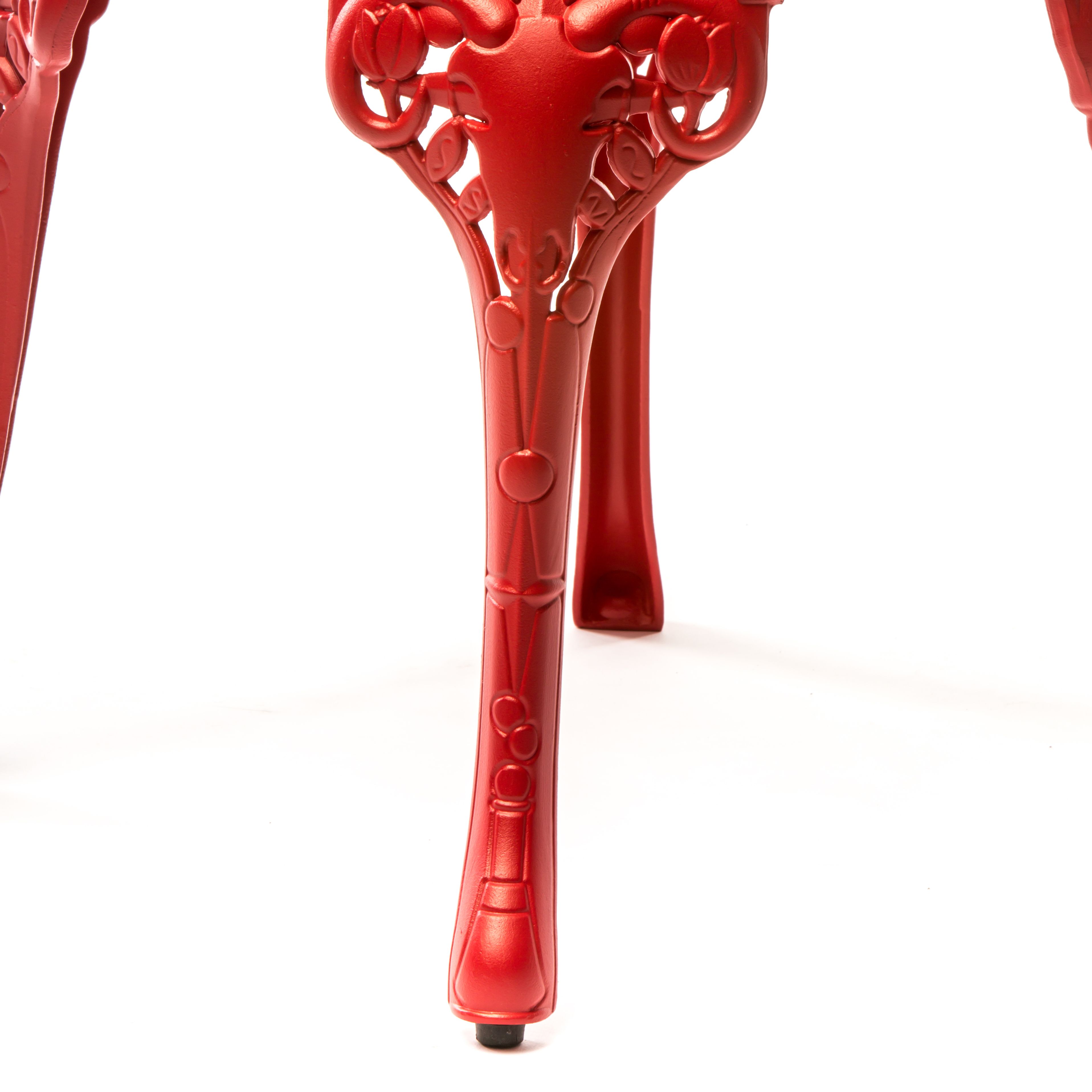 Алюминиевый садовый стул с подлокотниками Seletti промышленность ARCH-00102850 - Вид №5