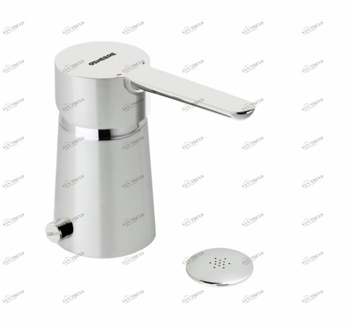 GENEBRE 65142 19 45 66 Смеситель для биде, однорычажный, с переключателем 