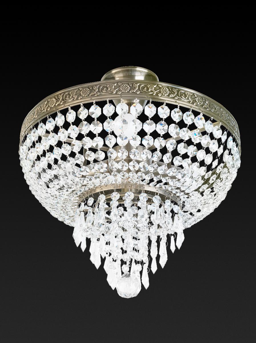 Потолочный светильник Toplight Phillis TL1500X-05AB TOPLIGHT PHILLIS BRONZE 202108 Бронза;прозрачный  - Вид №1