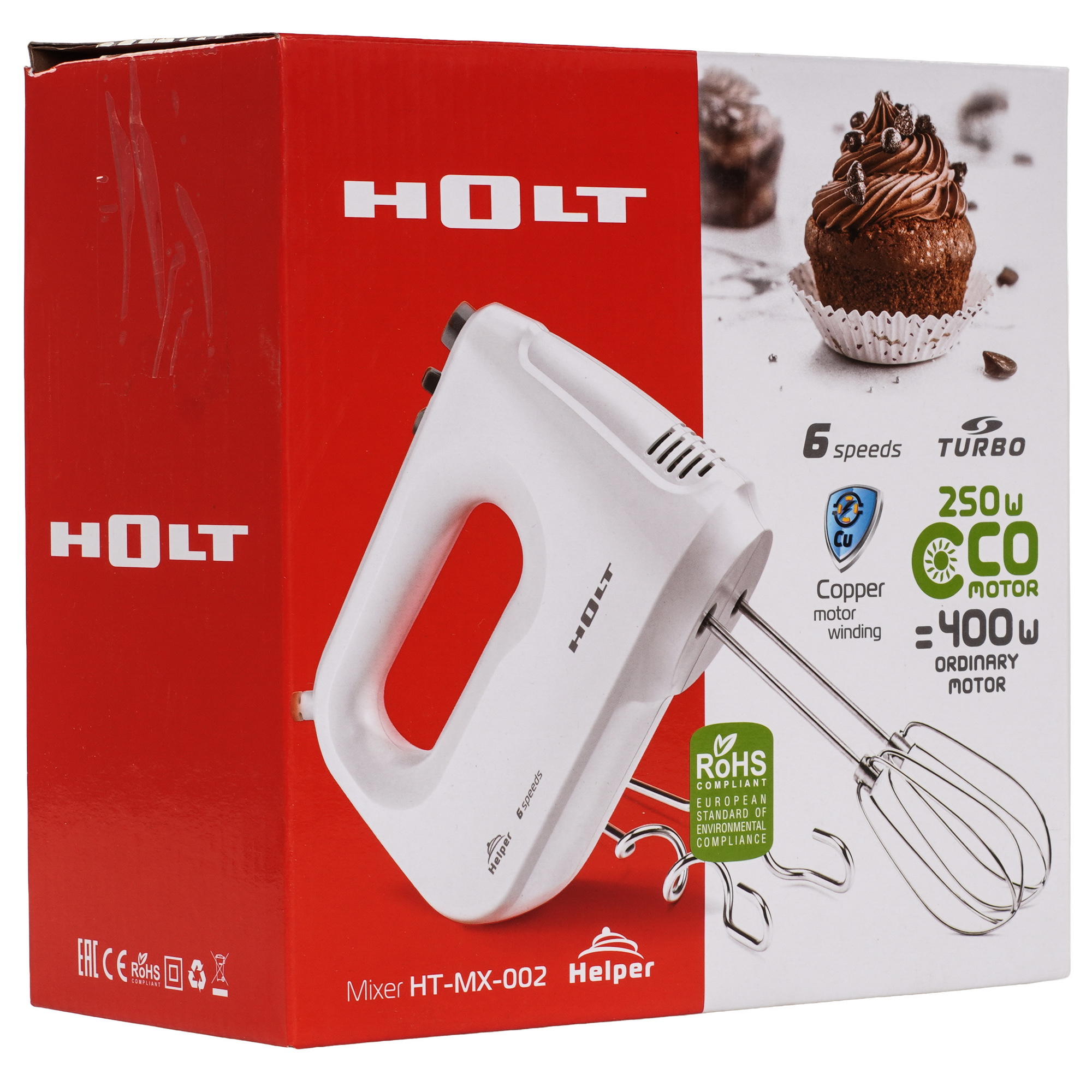 9284967 Миксер Holt HT-MX-002 белый STDN-0040351 - Вид №7