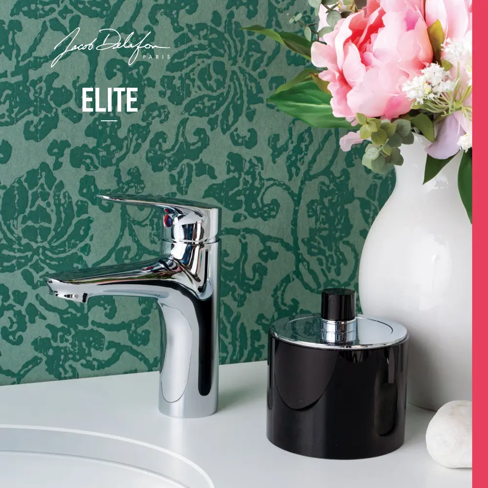 Jacob Delafon Elite - элегантный смеситель для раковины с хромированным покрытием 88531916 STLM-1119982 - Вид №2