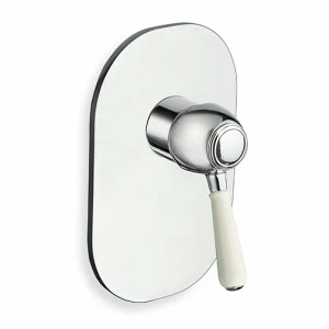 CRIAE686 Наружные части смесителя для душа CRICS535 с металлической пластиной Cristina Rubinetterie