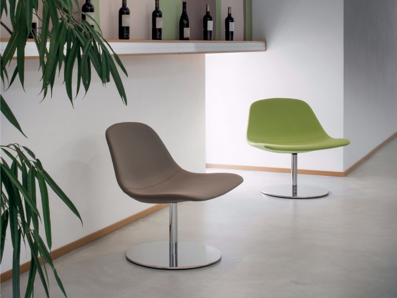 Вращающееся кресло для контракта Luxy LLounge ARCH-00140122