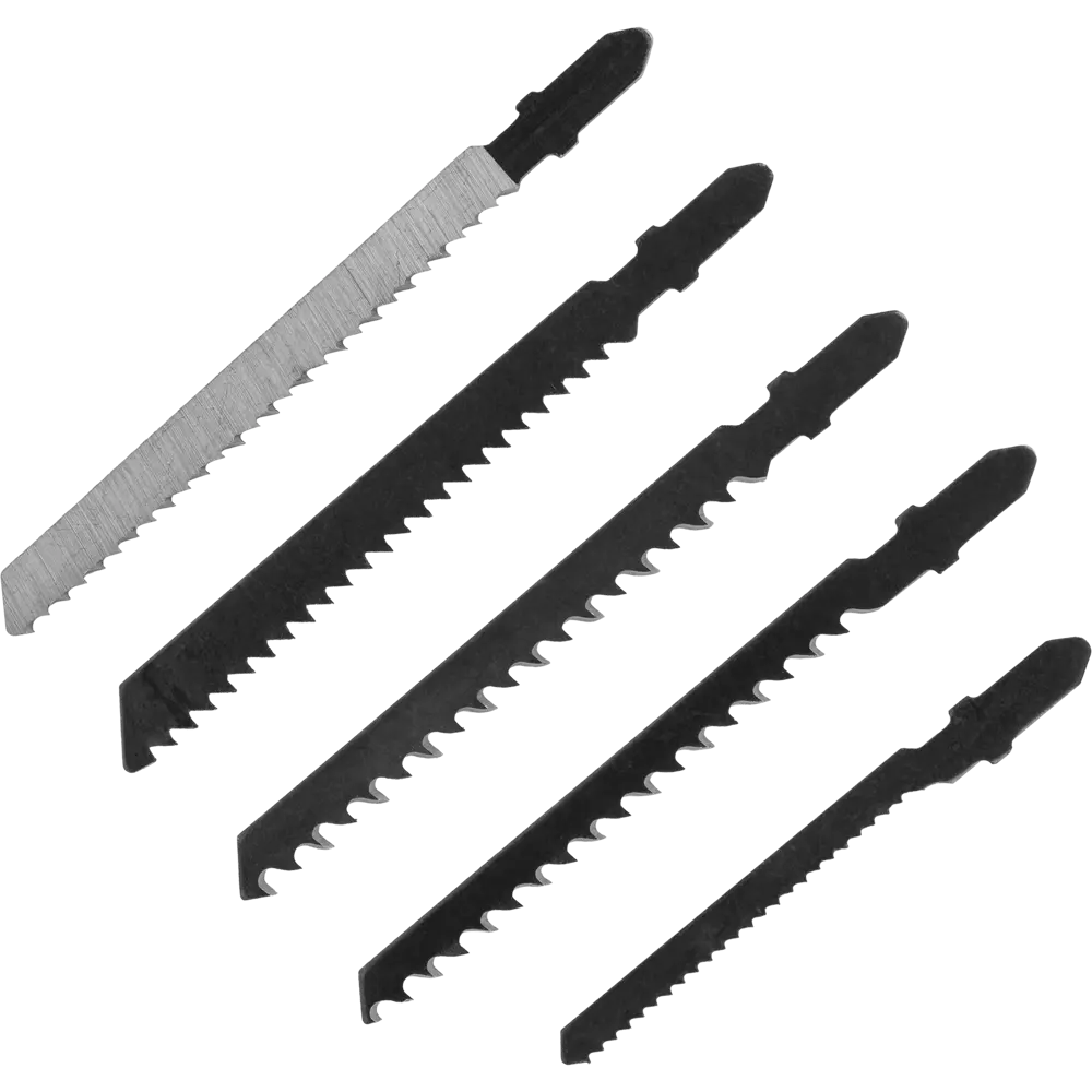 Набор пилок для лобзика по дереву Сибртех 78245, 5 шт STLM-2205034