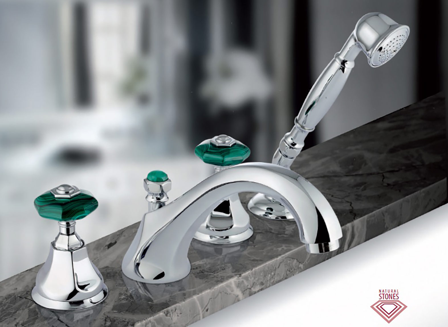 1901 ** 15C Комплект ванны с душем Nicolazzi Series Teide Chic  - Вид №2