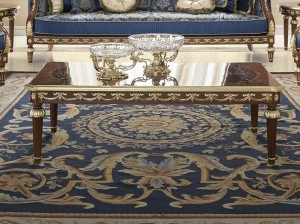 Modenese Gastone Прямоугольный деревянный журнальный столик Deluxe