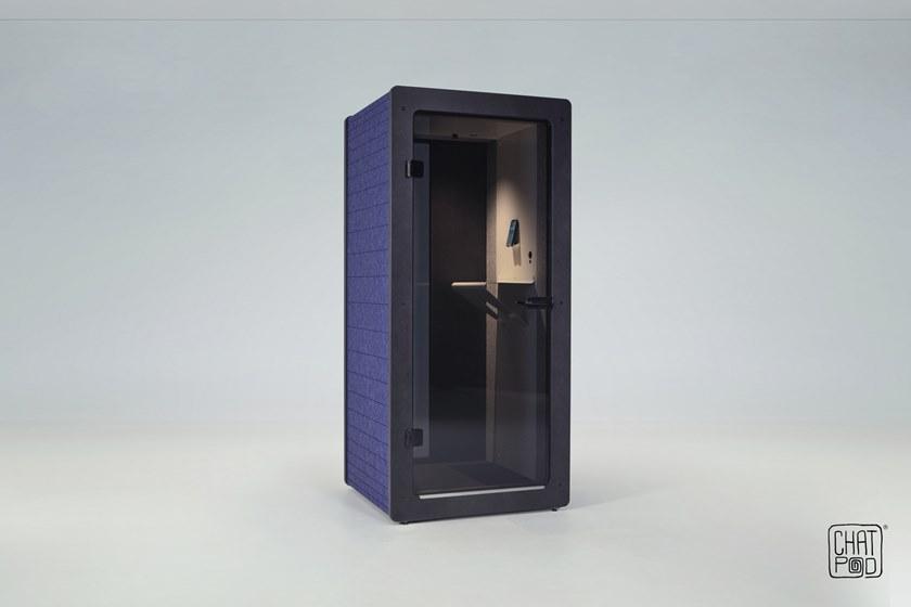 IMPACT ACOUSTIC® Акустическая офисная будка со встроенным освещением  961.10.442.000.00  - Вид №4