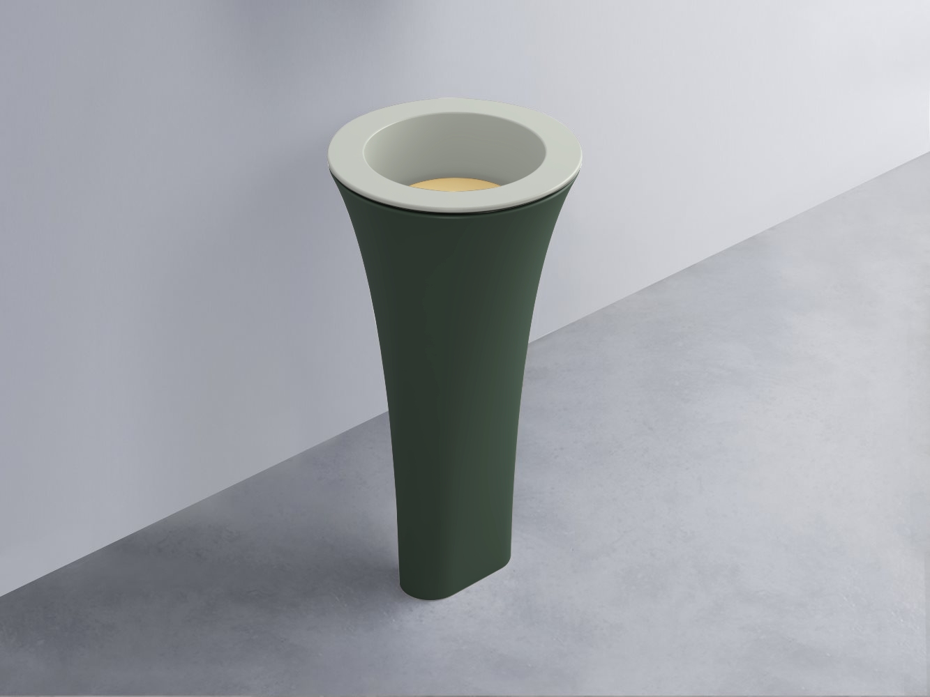 AMLA45-PM+AMPILT-CN+AMCOLT-MU Раковина Amedeo Tondo отдельностоящая cielo Enjoy + Amedeo Ceramica Cielo