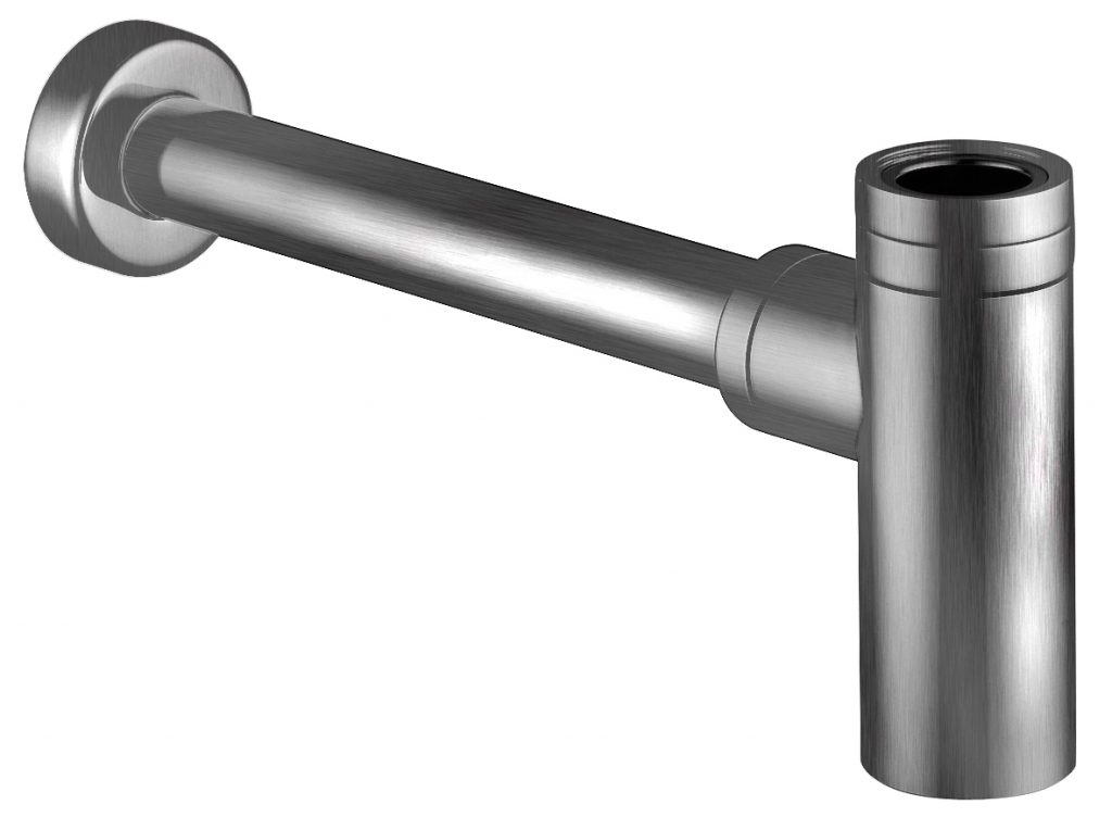 70067 Сифон 1,1 / 4 ”из матовой нержавеющей стали 316. Bongio Time2020