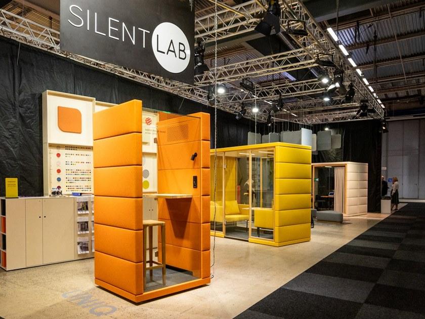 SilentLab Акустическая офисная кабина из ткани со встроенным освещением sun-id-1483761 - Вид №6