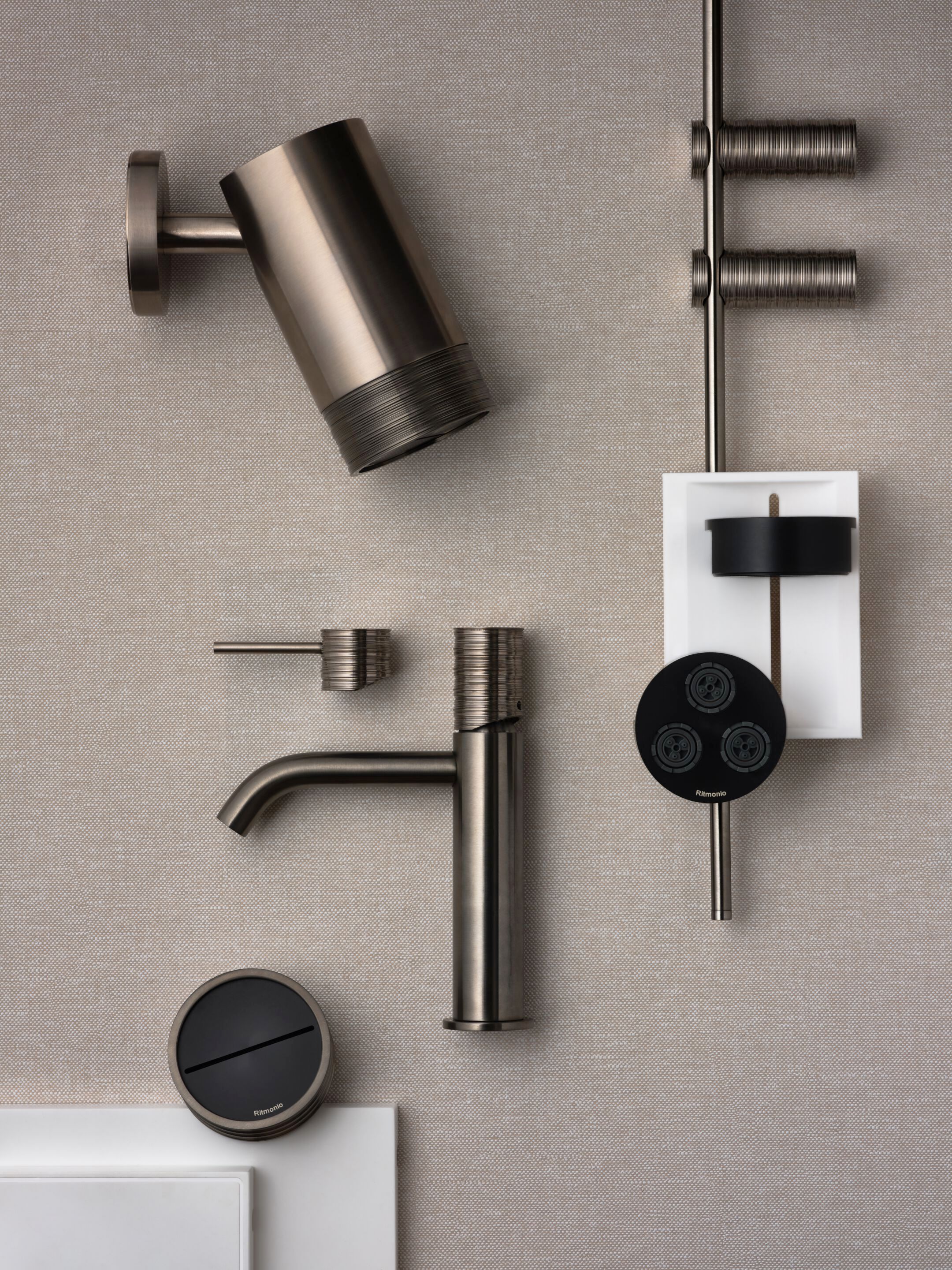 Латунная боковая насадка для душа Ritmonio Diametro35 Wellness отпечатки пальцев ARCH-00043916 - Вид №12