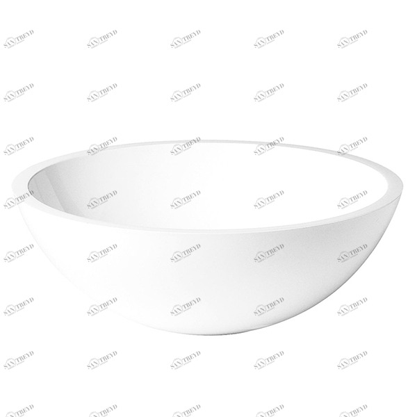 40 Накладная раковина на столешницу  овальная Aquamass 