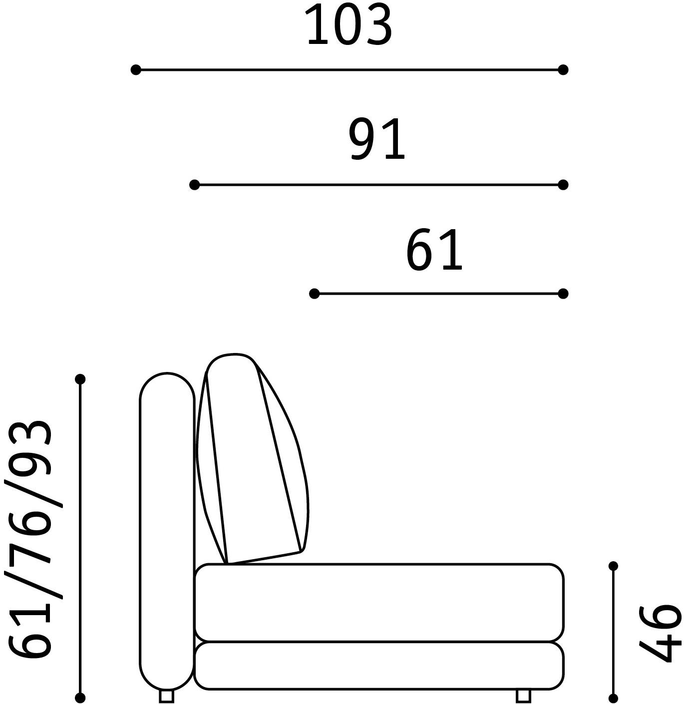 Febal Casa Модульный тканевый диван с полкой для журналов Softcase sun-id-1501311 - Вид №38