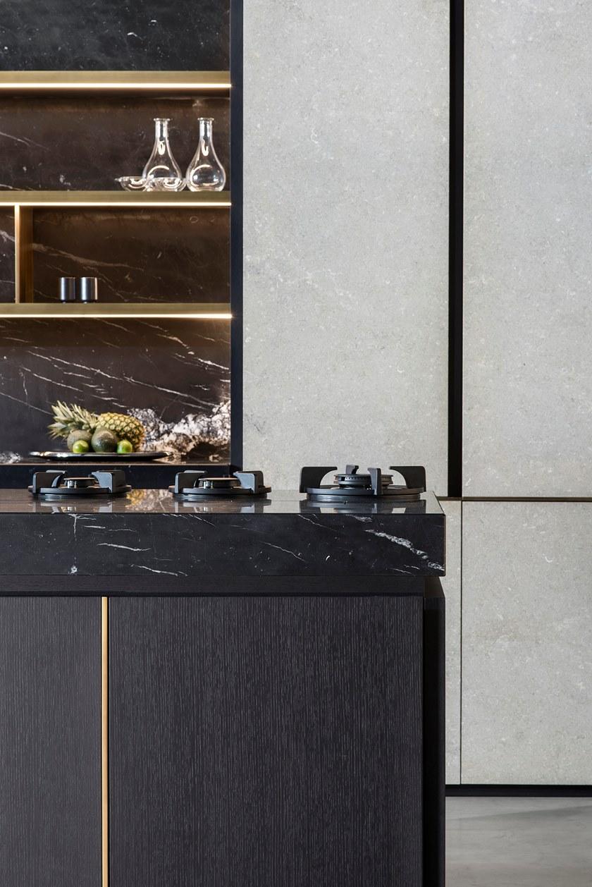 TM Italia Cucine Кухня с островом и колоннами sun-id-1415755 - Вид №6