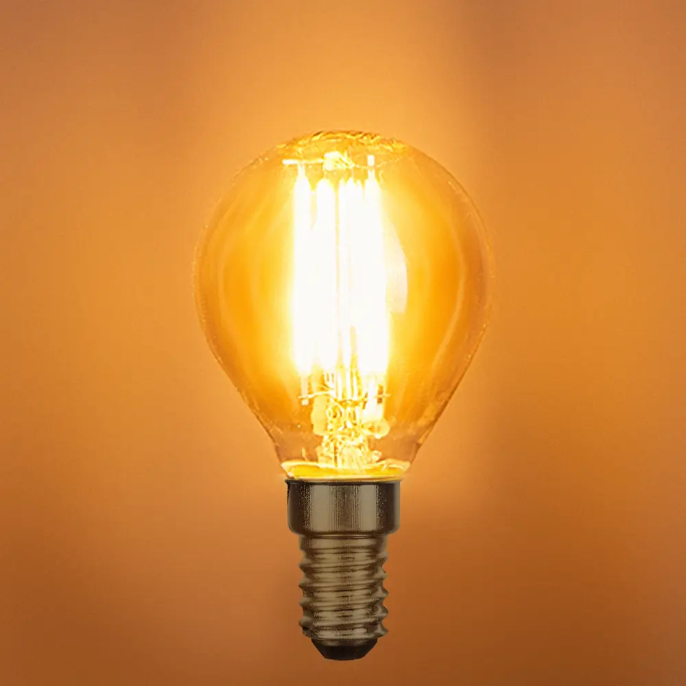 Лампочка филаментная E14 4.5 Вт теплый белый свет Santreyd STLM-2098055 - Вид №1