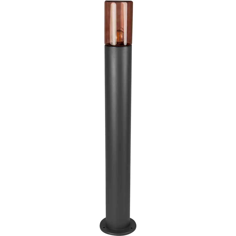 Столб уличный Ledvance «Endura Classic» Pipe AMB 80 см цвет черно-серебристый STLM-2136518 - Вид №2