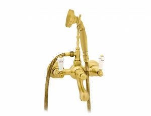 035018.M00.00 Душевой набор для ванны с фарфором Золото 24К