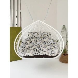 91636437 Подушка для 2х-местного подвесного кресла Everena double choko ornament 115x150 см разноцветная STLM-0821119