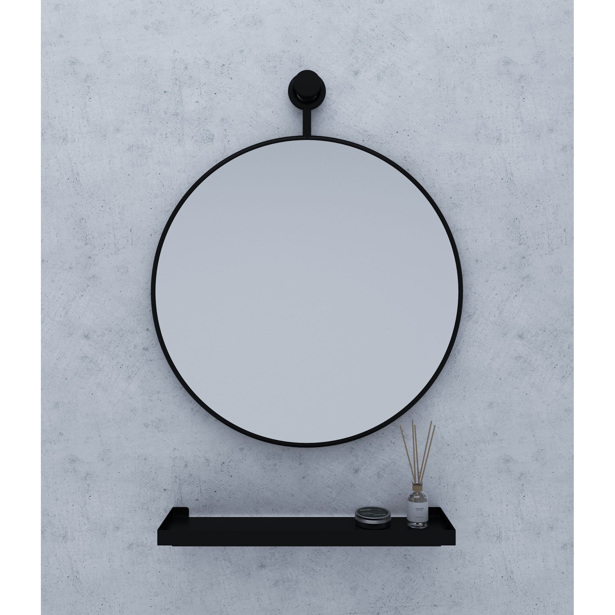 82302718 Зеркало Ø37 см Ferro Santreyd - Вид №5