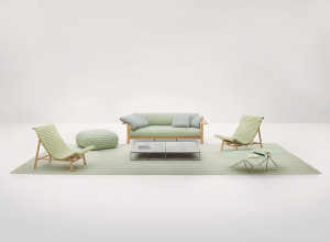 Садовая кровать из бамбука и игуса