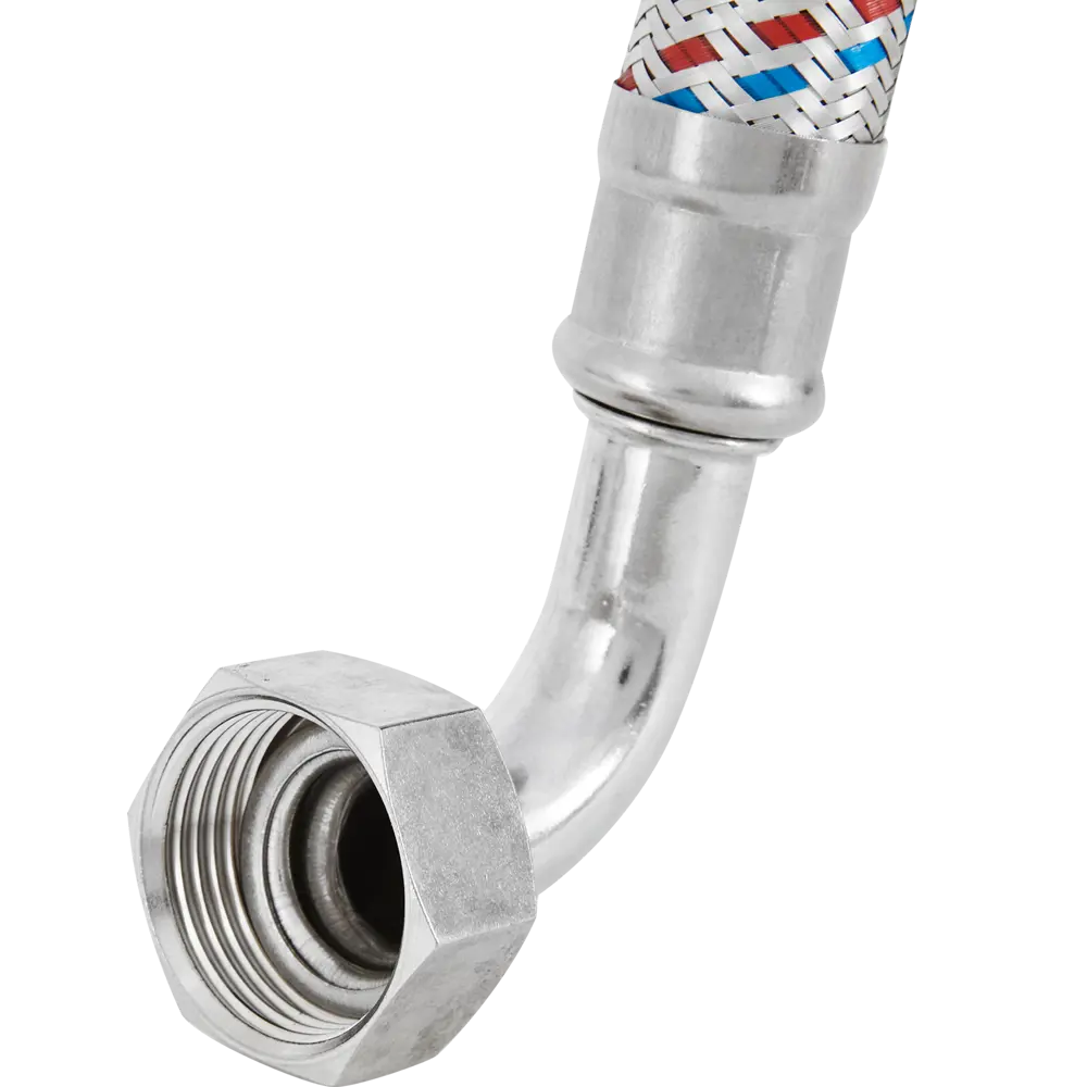 Гибкая подводка для воды ДТРД 1" гайка - гайка 100 см STLM-2145477 - Вид №4