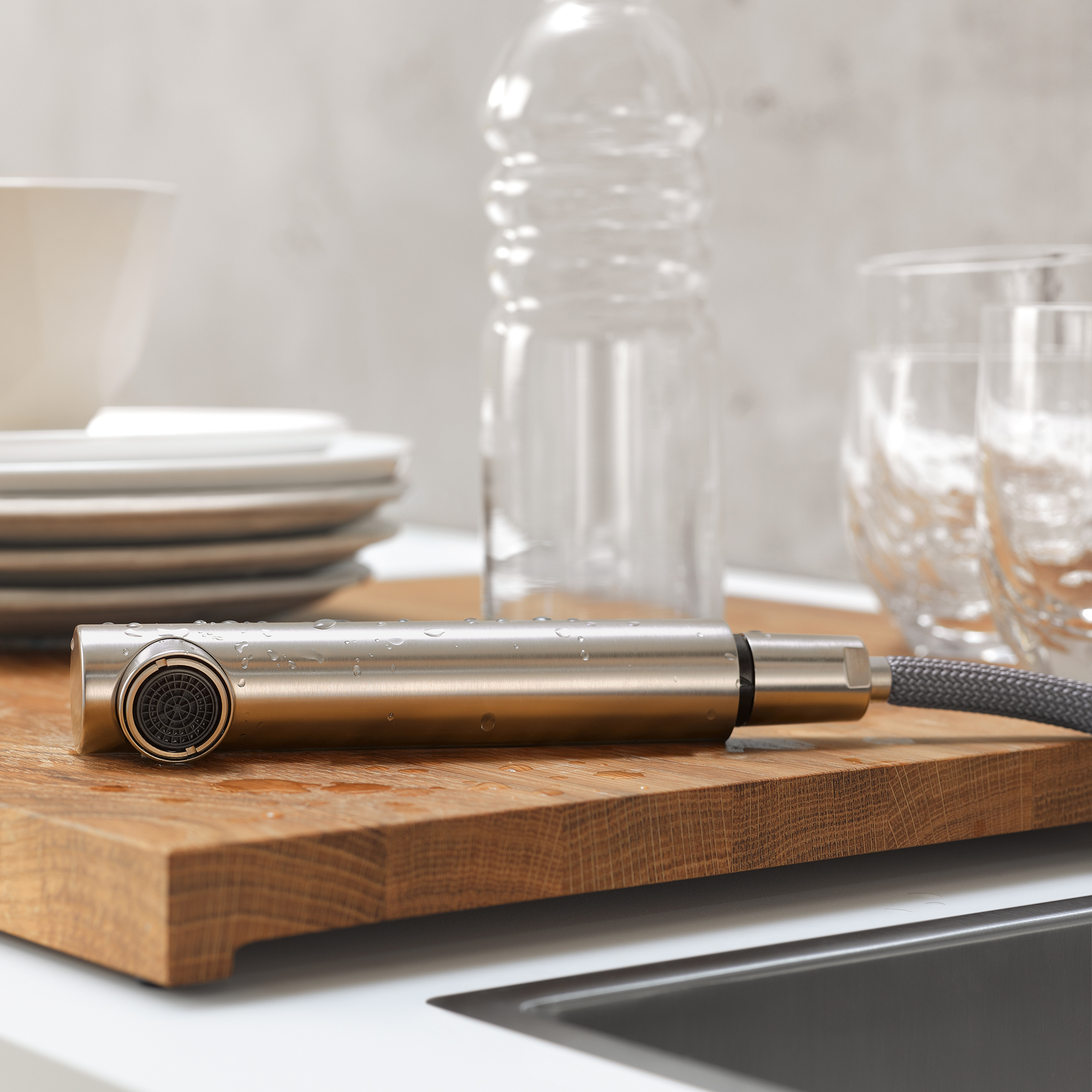 ЭЛИО Смеситель однорычажный, выдвижной - Хром DornBracht 33840790-00 - Вид №2