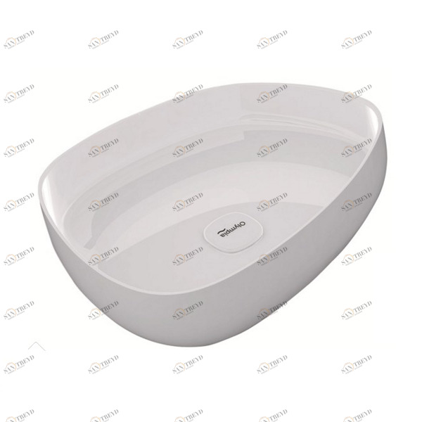 MET4255001 Накладная раковина на столешницу  овальная Olympia Ceramica 
