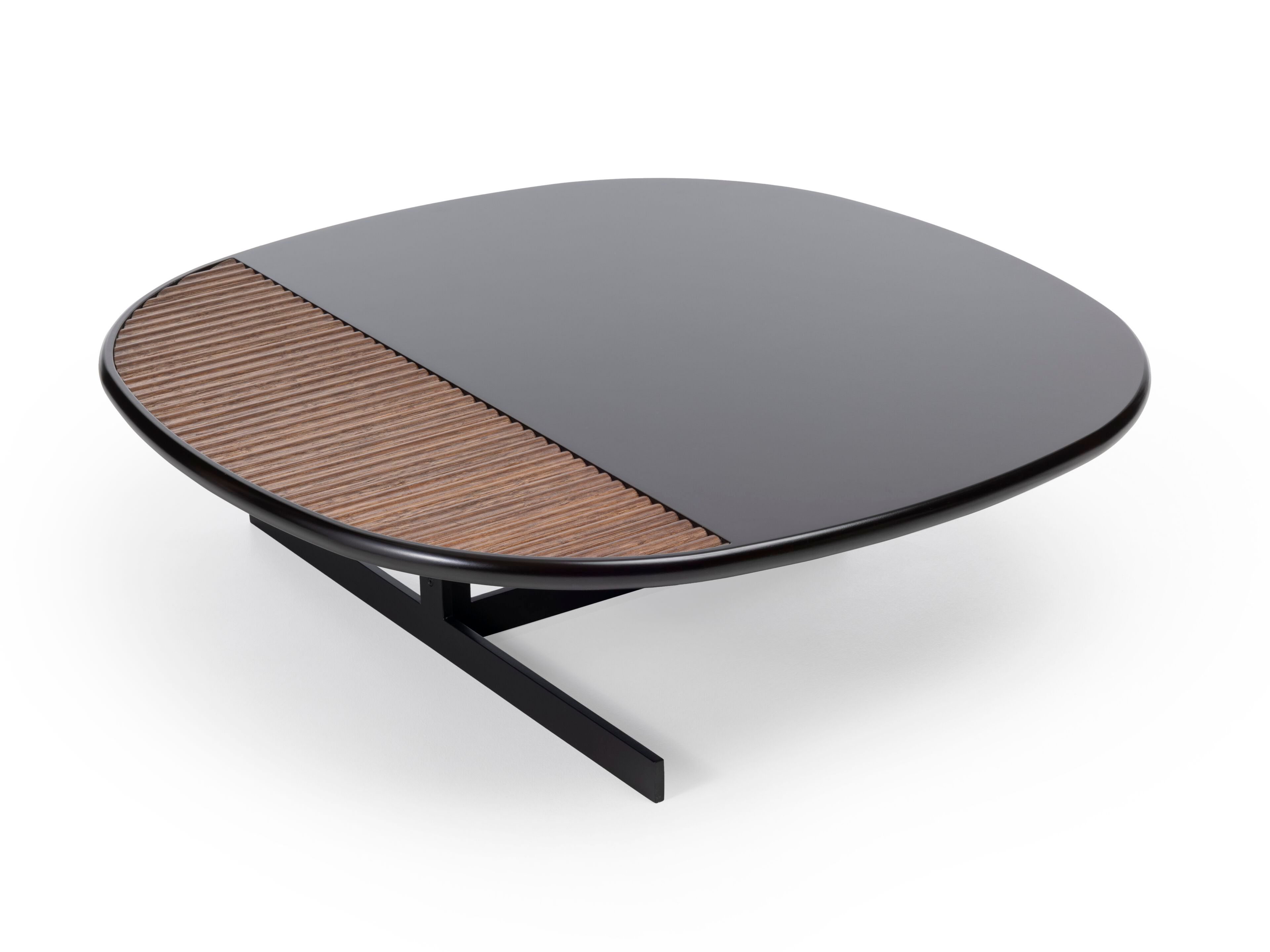 Деревянный низкий журнальный столик Bottega Intreccio ARCH-00000935