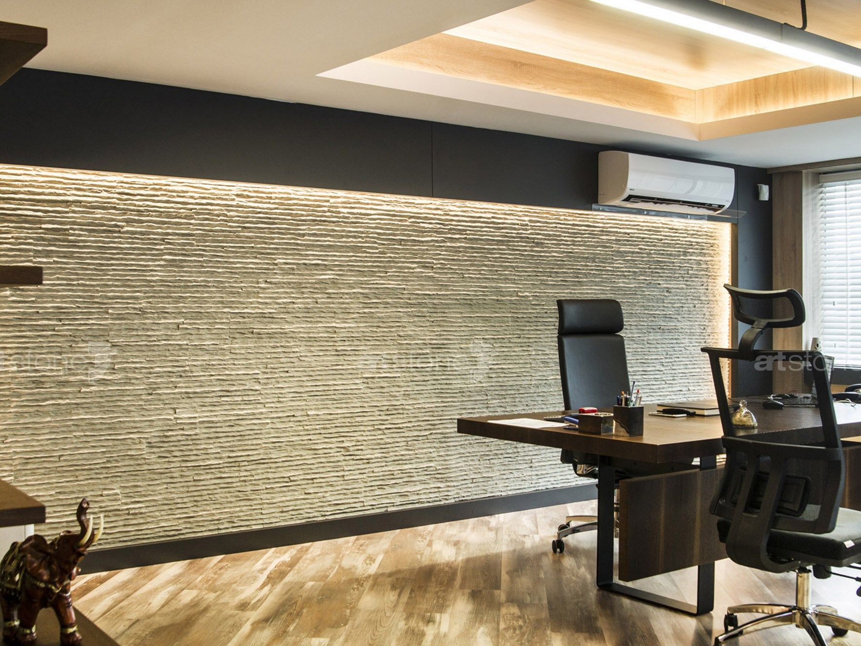 Панель с трехмерными эффектами из стекловолокна для внутреннего / наружного эффекта камня Artstone Panel Systems ZANZIBAR ARCH-00142859 - Вид №4