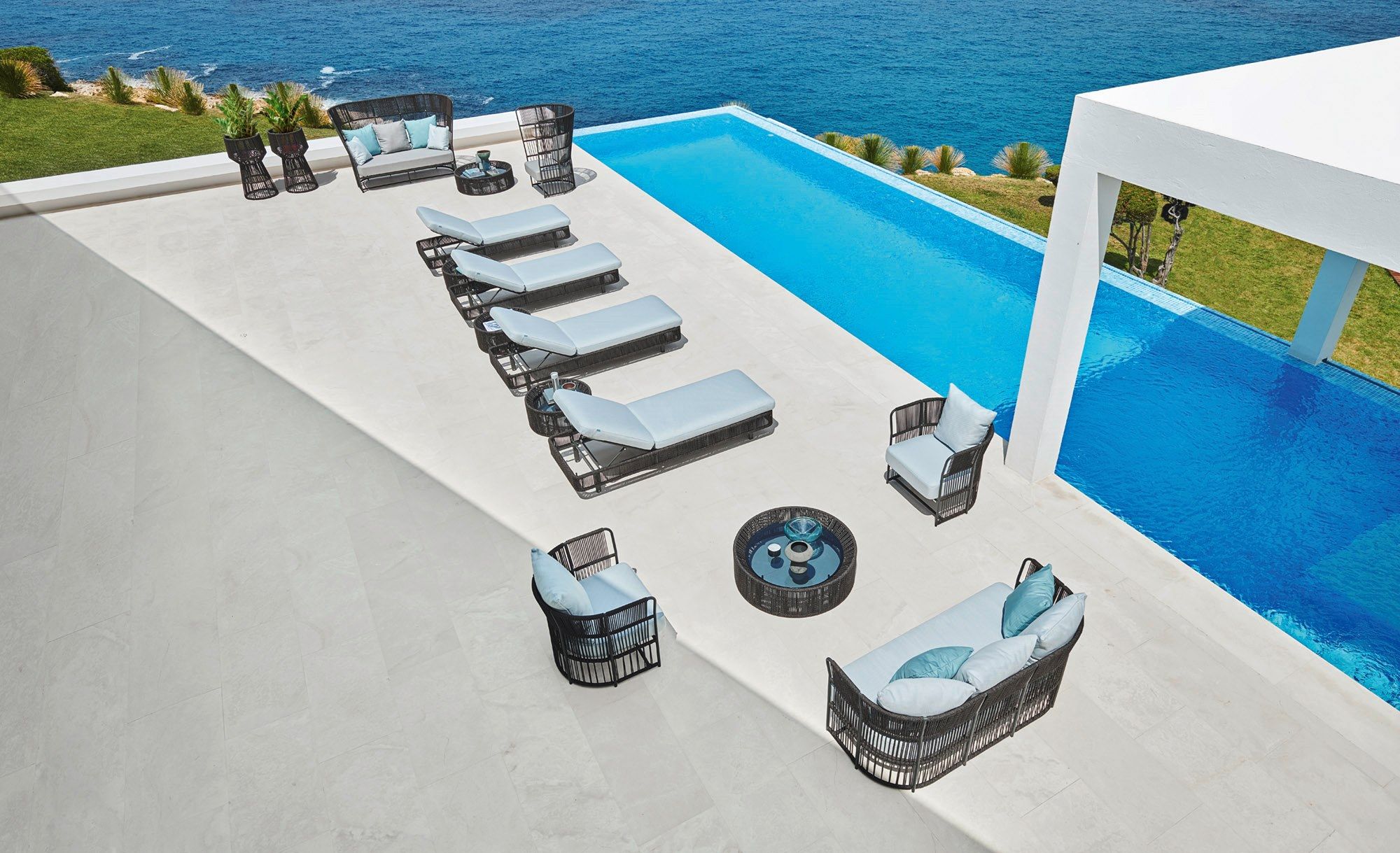 Плетеное кресло из синтетического волокна Varaschin Tibidabo ARCH-00007925 - Вид №1