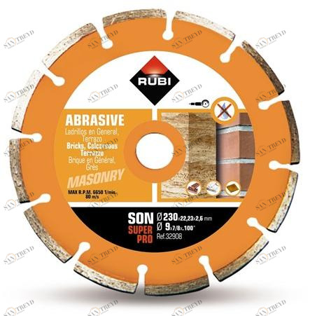 RUBI Алмазный диск для абразивных материалов sun-id-1478958