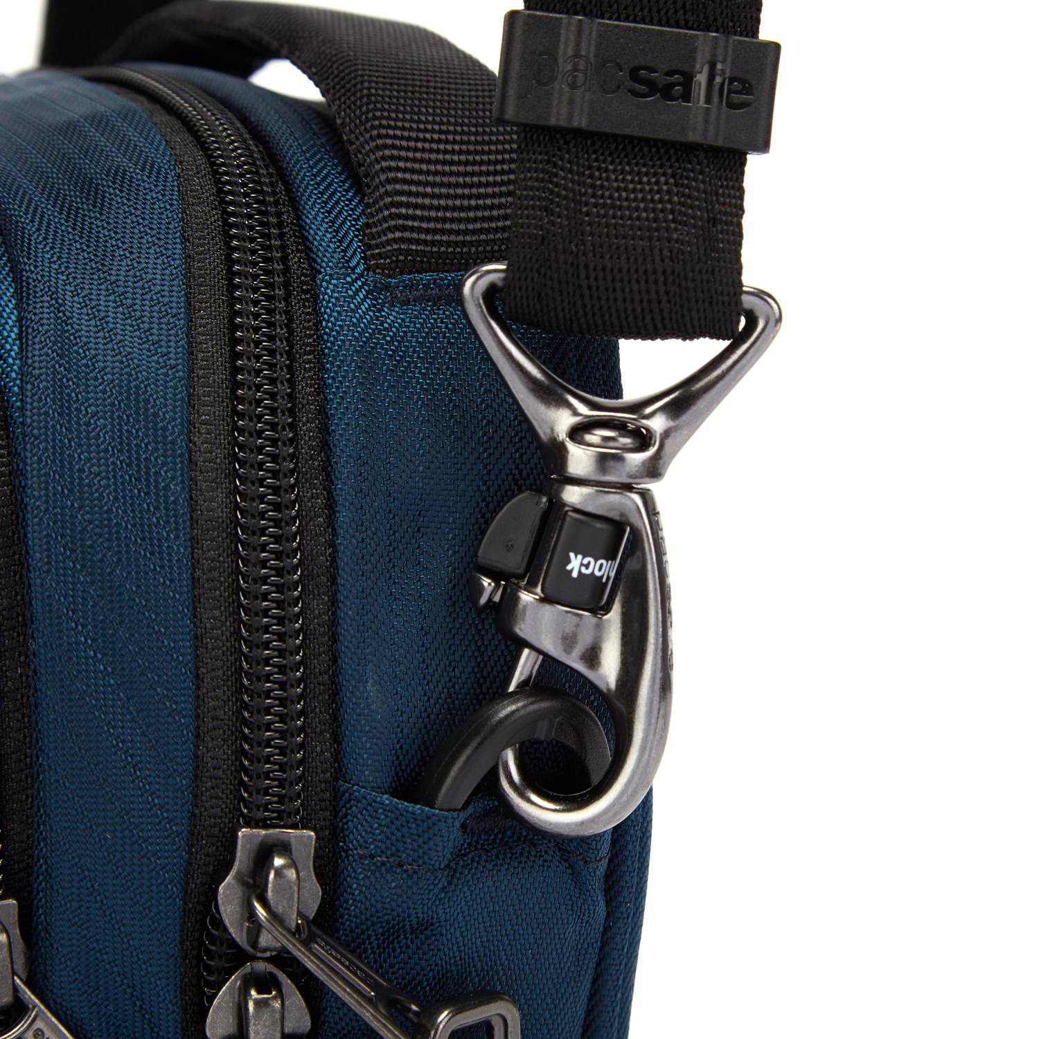 40115641 Сумка-антивор LS100 ECONYL® Anti-Theft Recycled Crossbody Bag PacSafe Metrosafe  - Вид №7