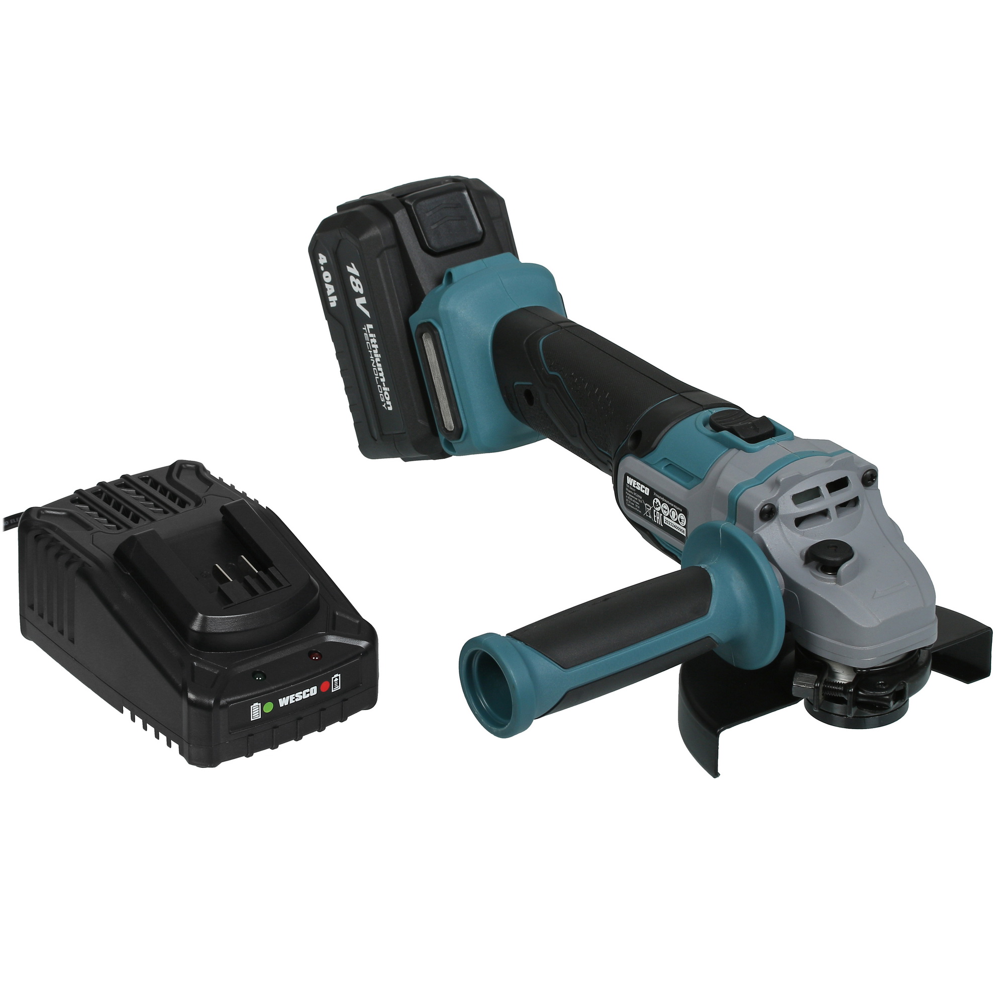 Углошлифовальная машина (УШМ) Wesco WS2890K 1ForAll 18V 5411562 STDN-0120199