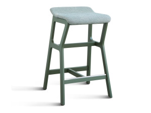 Тканевый стул с подставкой для ног