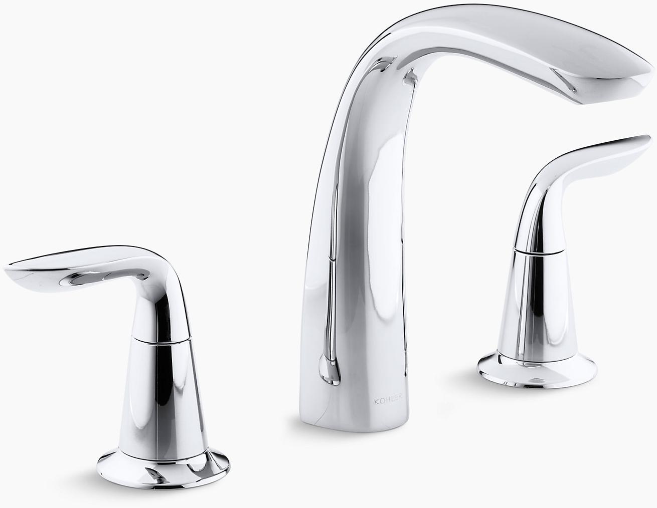 K-T5323-4-CP Смеситель KOHLER Полированный хром  - Вид №1