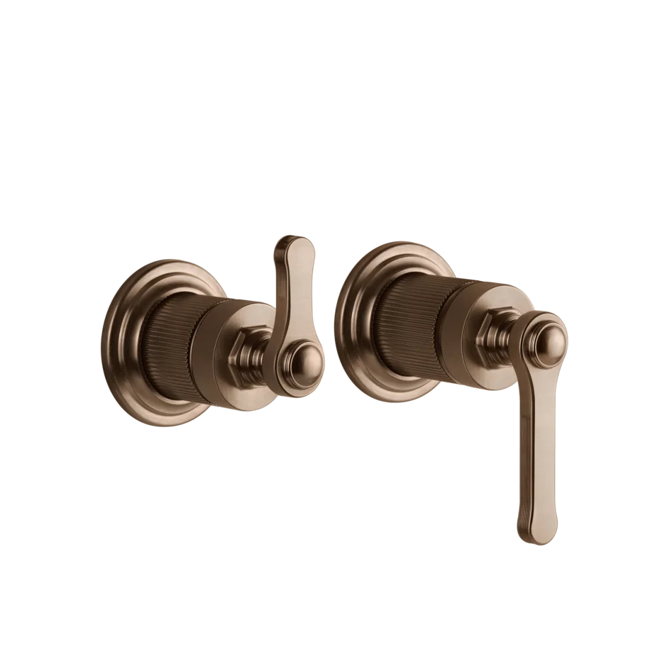 Смеситель для душа 65038 708 Gessi Venti20 МЕДНЫЙ МАТОВЫЙ PVD 65038708