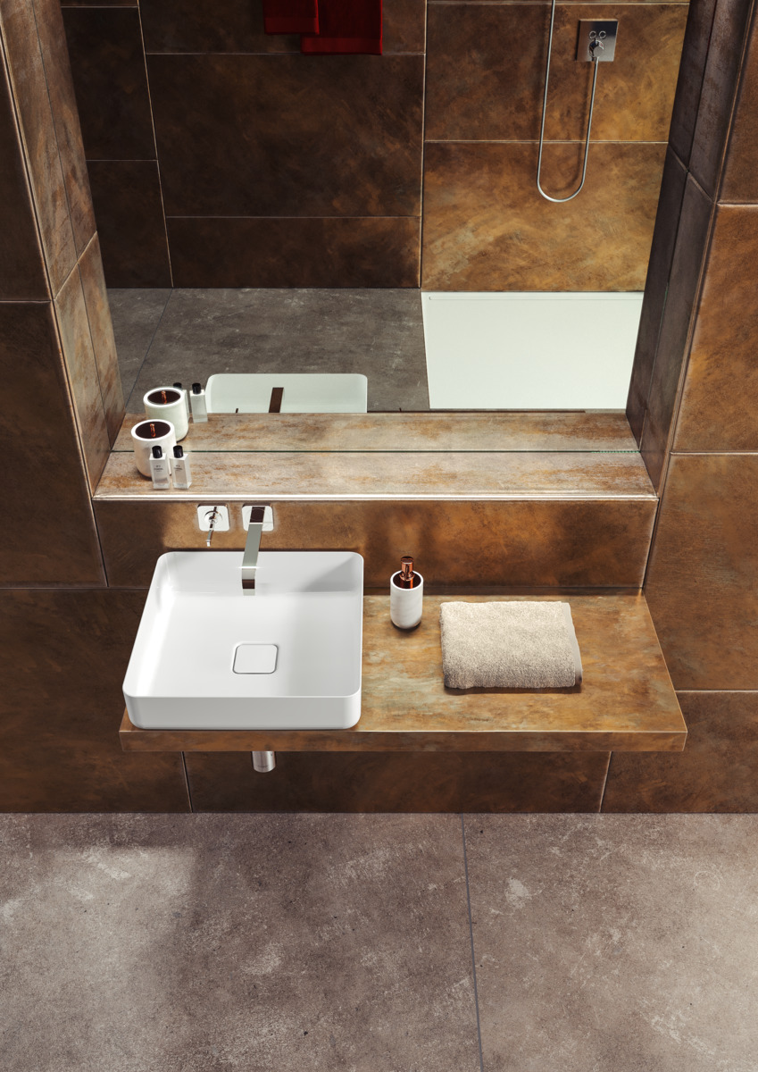 Умывальник KALDEWEI Сталь эмалированная 3184 282 холодный серый 90 3184282 - Вид №9