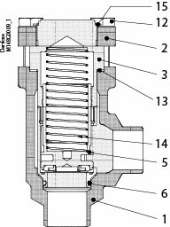Danfoss CHV-X — обратные клапаны CHV-X 32 D STR клапан обратный 148B6587  - Вид №7