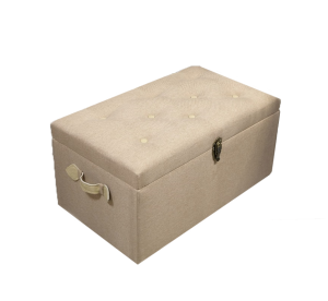 90832539 Банкетка Домашний уют 70x40x40 см цвет бежевый STLM-0404162 OCTOBER HOME