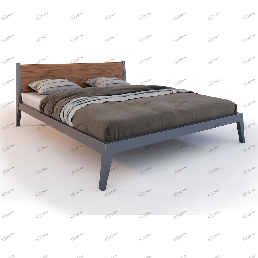 Кровать Fly, 160 см, орех BraginDesign BR313M