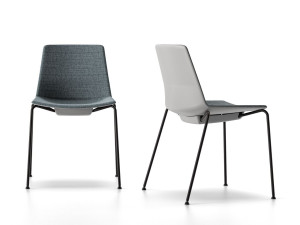 Тканевый стул для зала ожидания